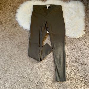 Army green Jeggings